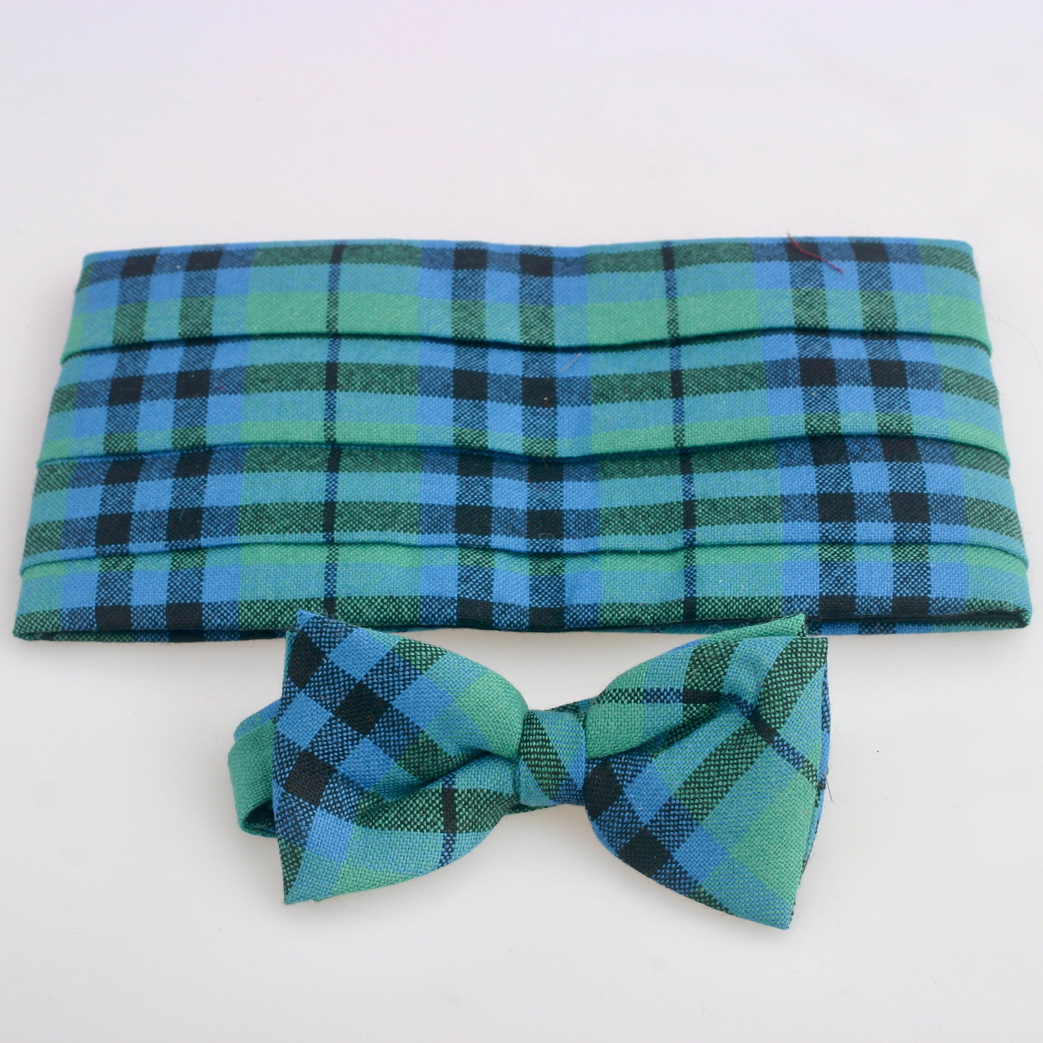 Keith Tartan Cummerbund Bow Tie Set