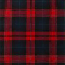 Lightweight Tartan Material 10oz Wool