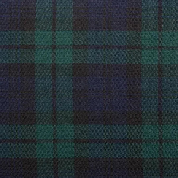 Square Tartan Pin Badge