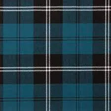 Lightweight Tartan Material 10oz Wool