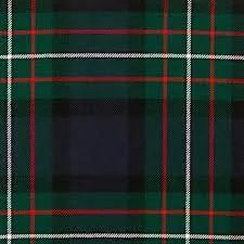 Lightweight Tartan Material 10oz Wool