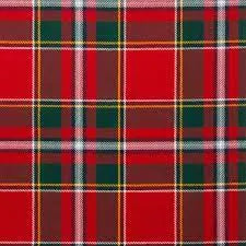 Full Tartan Cushion Cover with Clan Crest