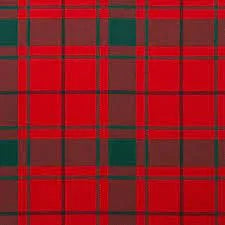 Lightweight Tartan Material 10oz Wool