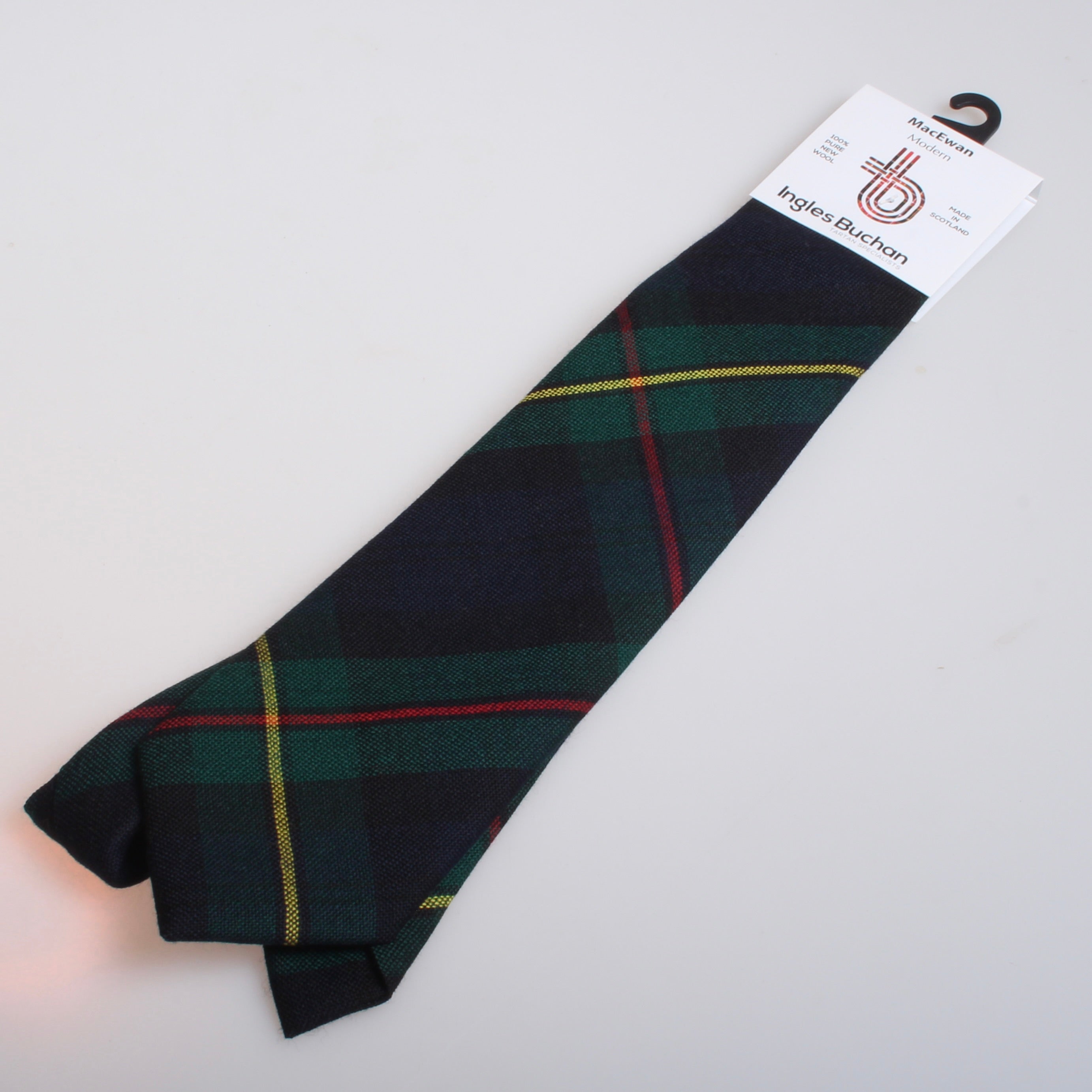 Pure Wool Tie in MacEwan Modern Tartan