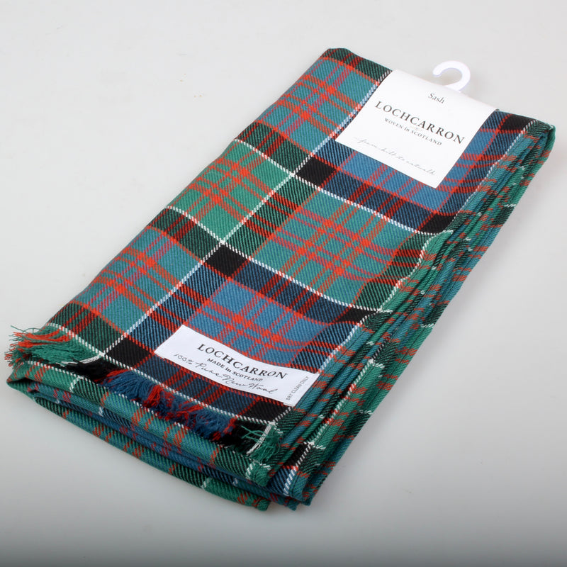 Luxury Sash in MacDonald of Clanranald Ancient Tartan