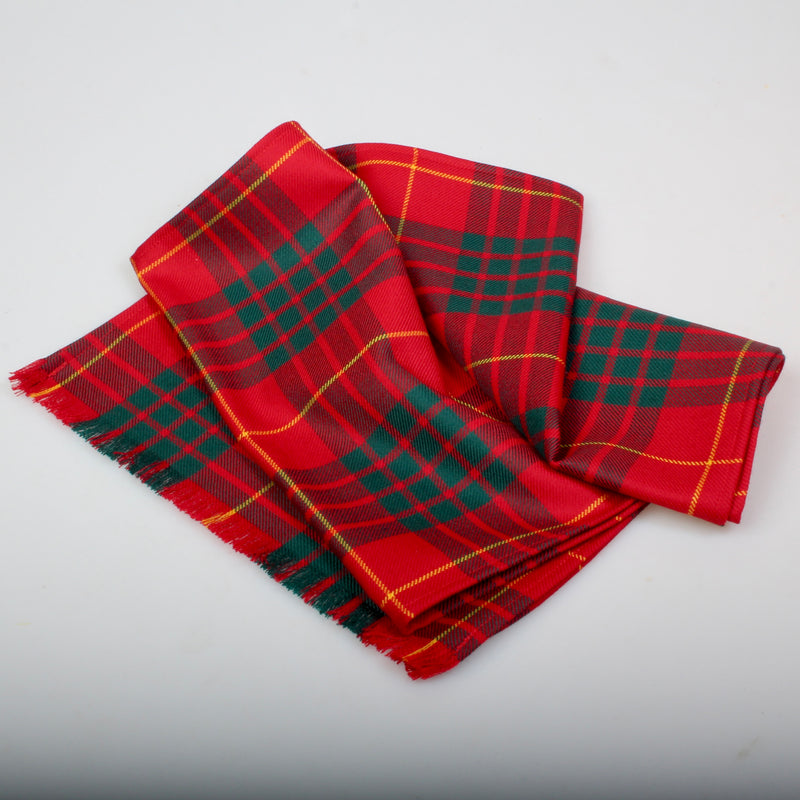 Luxury Lightweight Scarf in Cameron Clan Modern Tartan