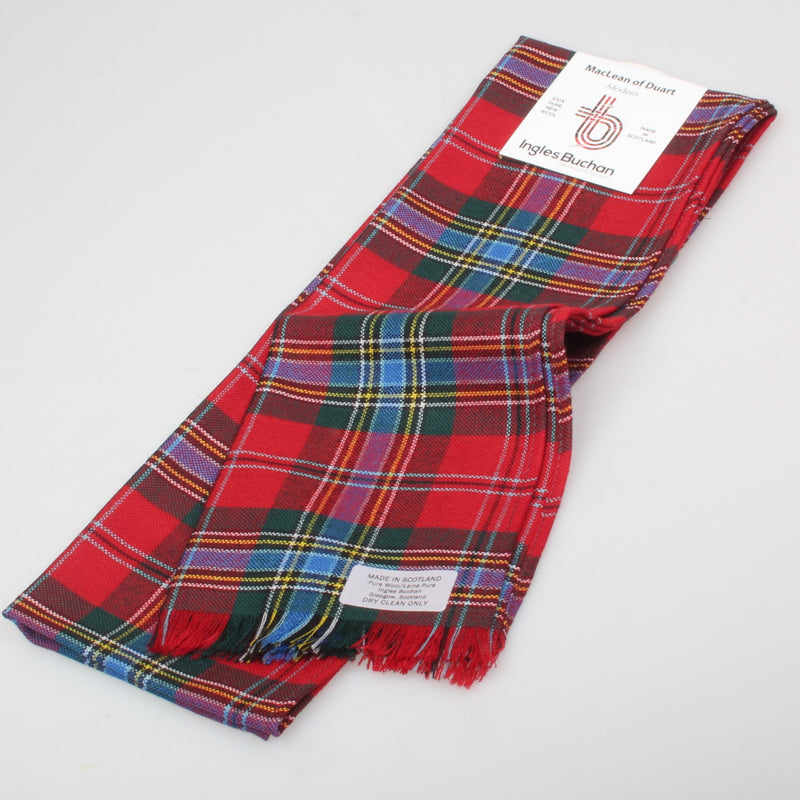 Wool Scarf in MacLean of Duart Modern Tartan