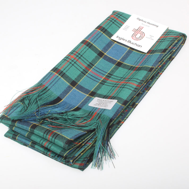 Full Length Sash in Ogilvie Hunting Ancient Tartan