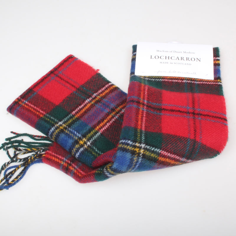 Lambswool Scarf in MacLean of Duart Modern Tartan