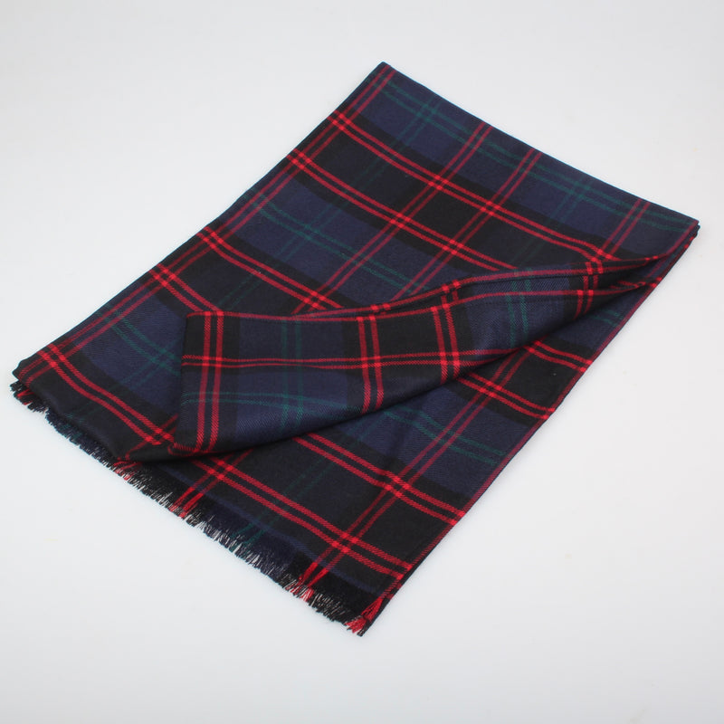 Luxury Lightweight Scarf in Modern Ancient Tartan