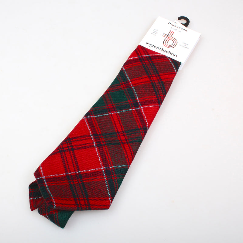 Pure Wool Tie in Drummond Modern Tartan