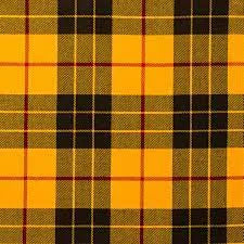 Lightweight Tartan Material 10oz Wool