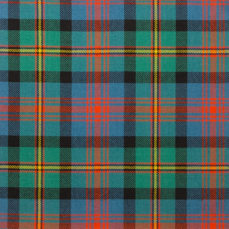 Fleece lined Tartan Throw and Three Cushion Cover Set