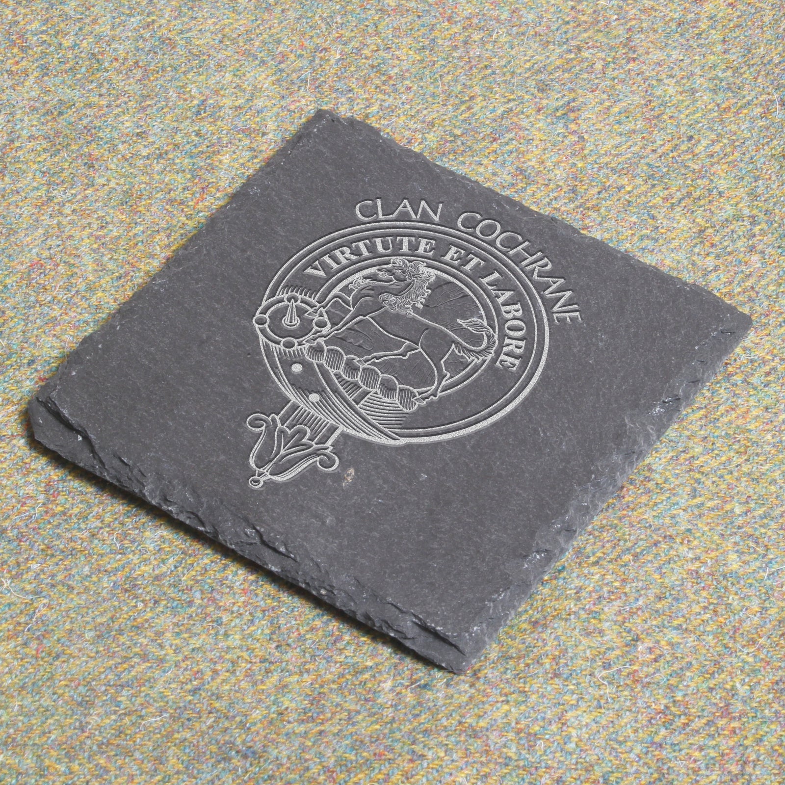 cochrane-clan-crest-slate-coaster