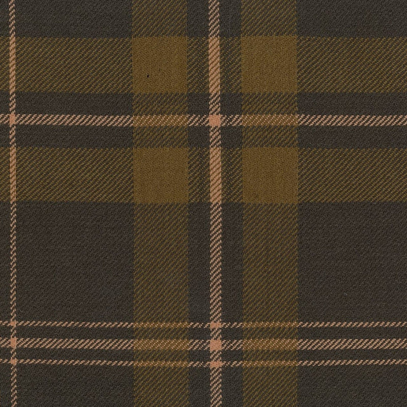 Dark Island Peat - medium weight  tartan - sold by the meter