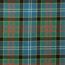 Full Tartan Cushion Cover with Clan Crest