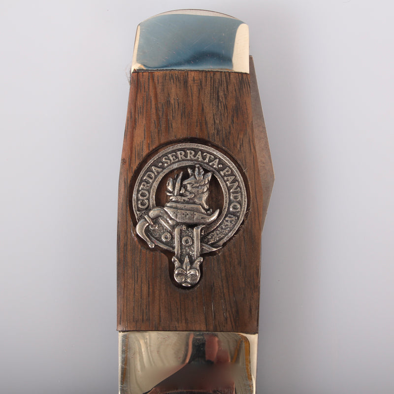 Lockhart Clan Crest "Officer" Sgian Dubh