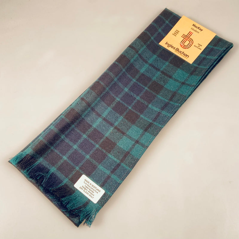 Wool Scarf in MacKay Modern Tartan