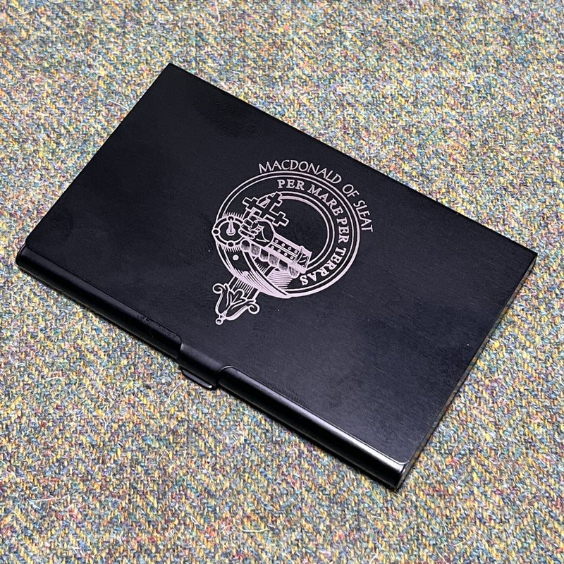 Clan Crest Business Card Case