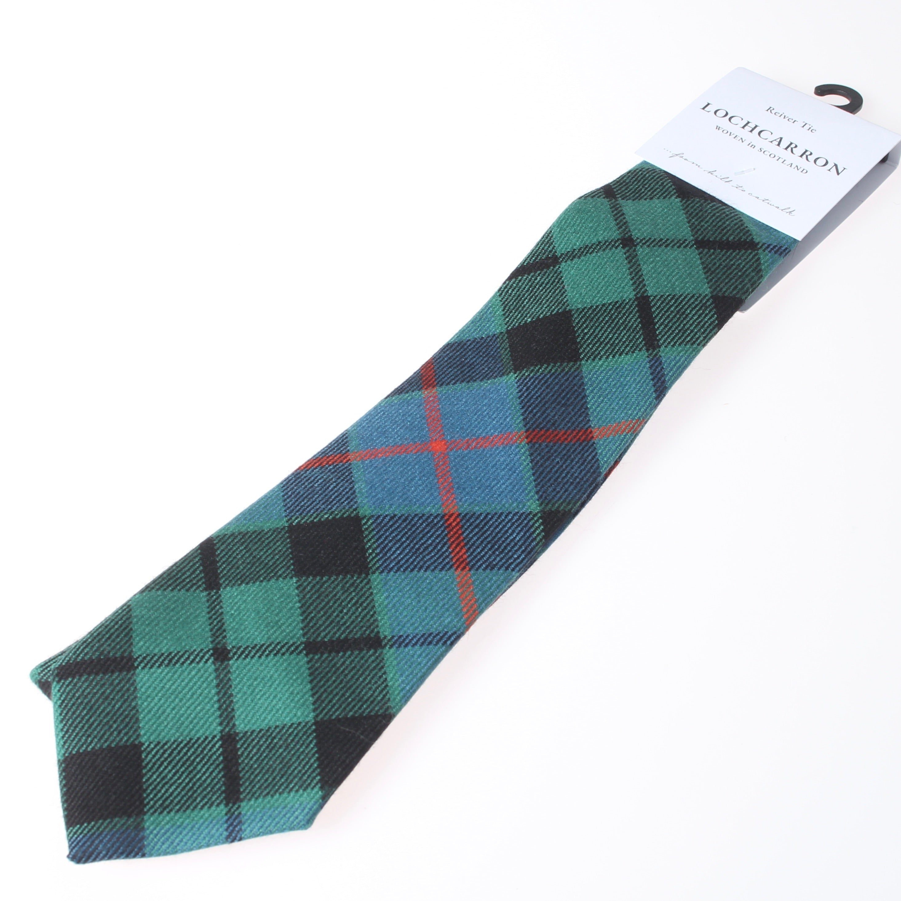 Luxury Wool Tie - Morrison Tartan