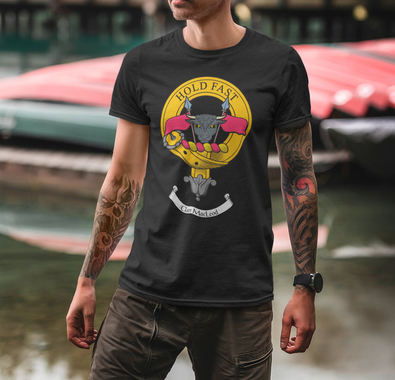 MacLeod Clan Crest Gents T Shirt