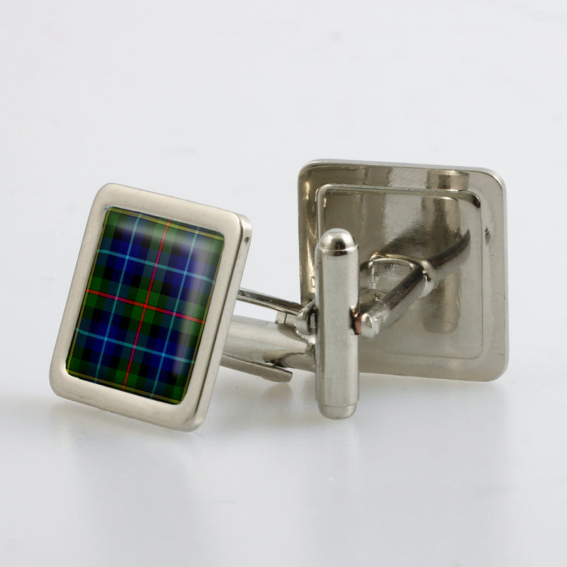 Smith Modern Tartan Cufflinks - Choose Your Shape.