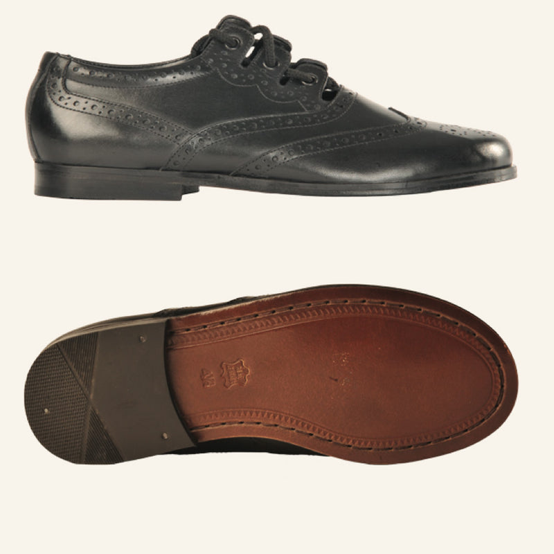 Boys Ghillie Brogues