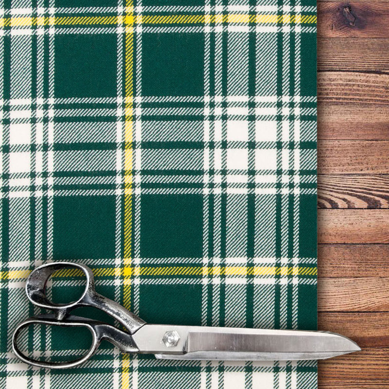 St Patrick Lightweight Tartan by the Meter