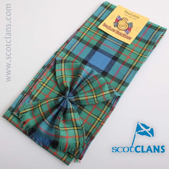 Wool Mini Sash in MacLaren Ancient Tartan