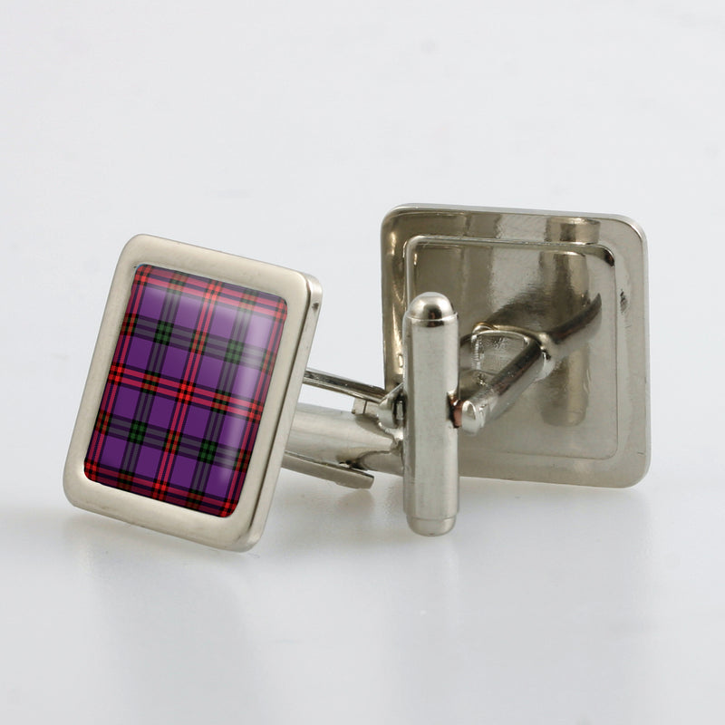 Montgomery Modern Tartan Cufflinks - Choose Your Shape