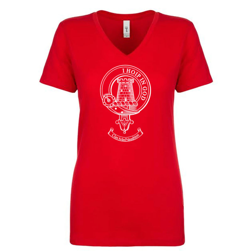 Clan Crest Ladies Ouline T-Shirt (Lady Fit)