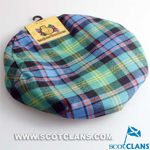 Pure Wool Golf Cap Watson Tartan